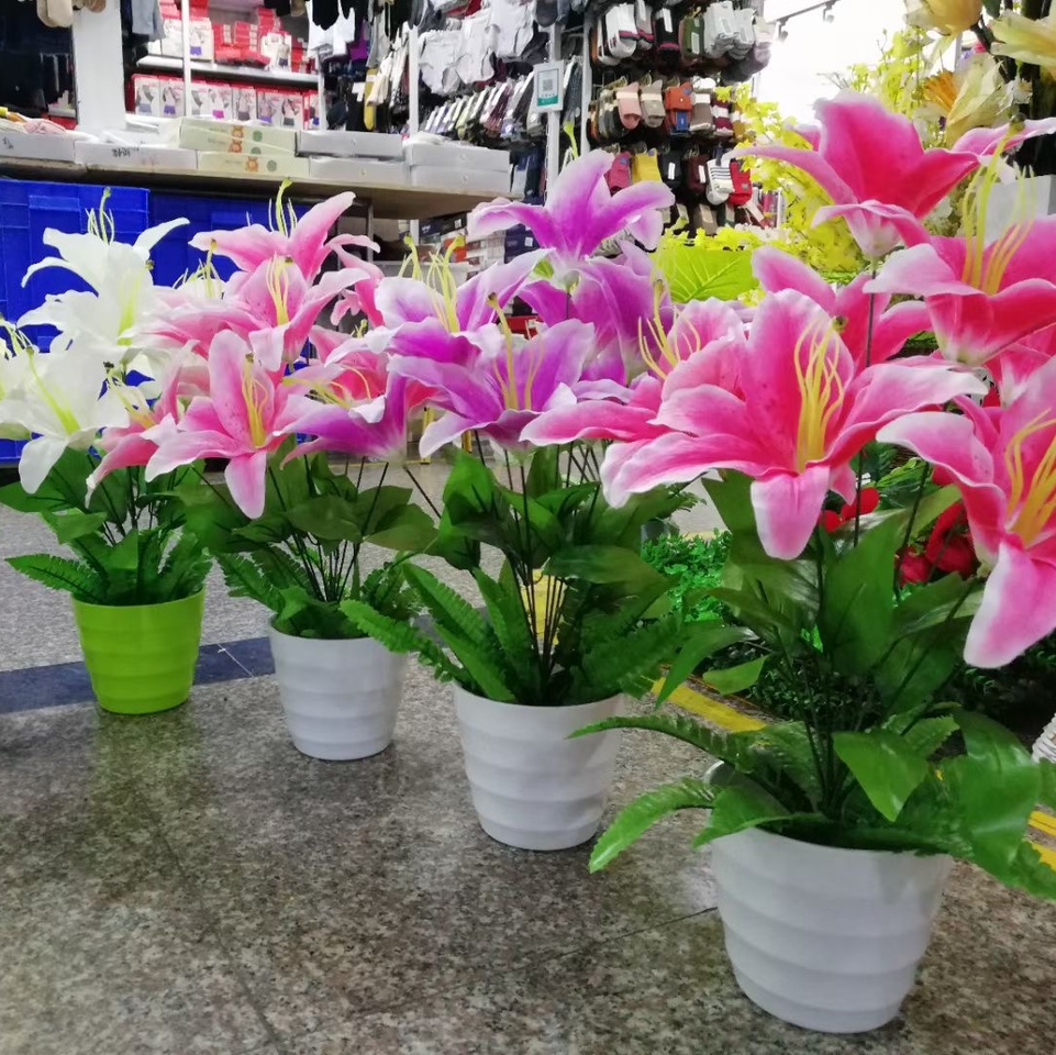 Lily pot picking