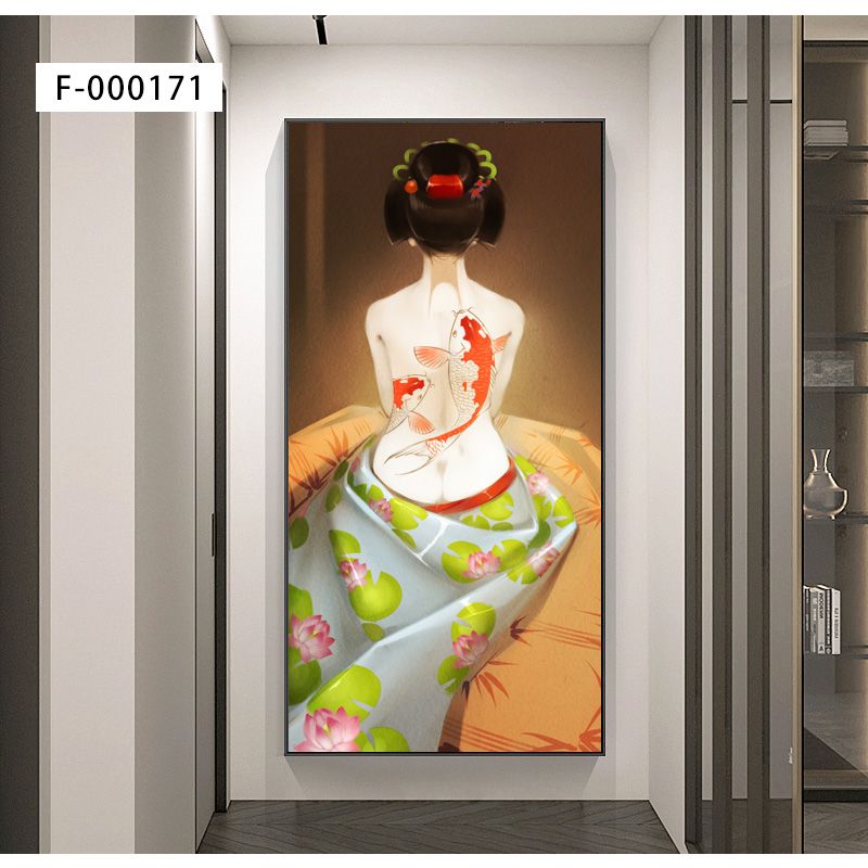 铝合金晶瓷晶贝美女系列玄关画1️⃣详情图5