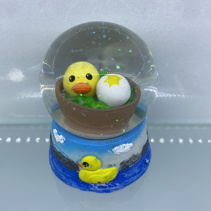 鸭子玻璃水球
