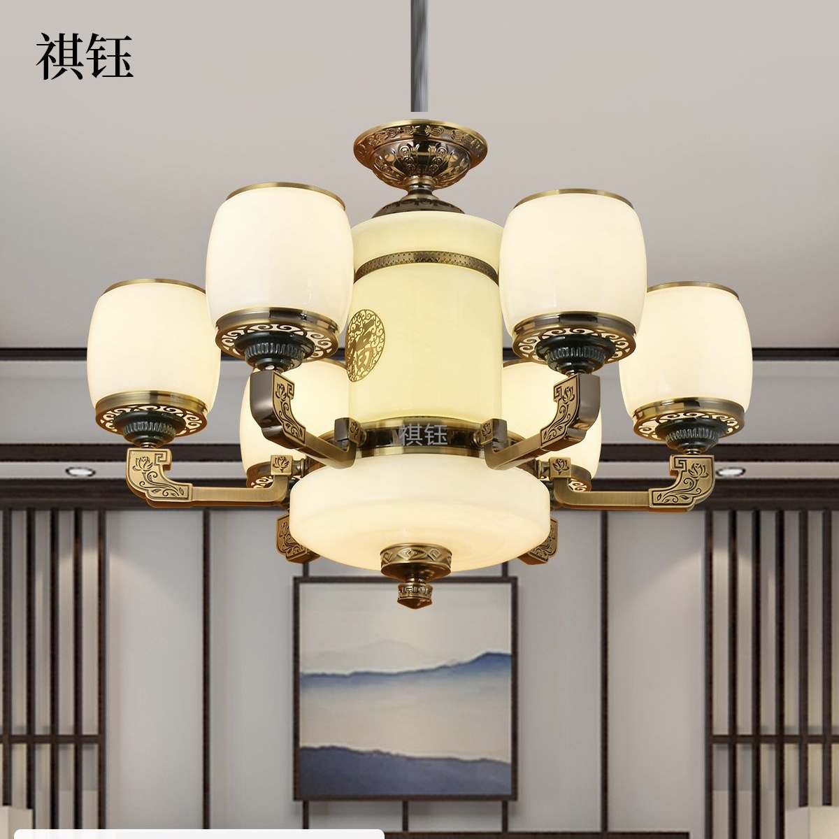 Flower Blooming Prosperity /6 Zinc Alloy