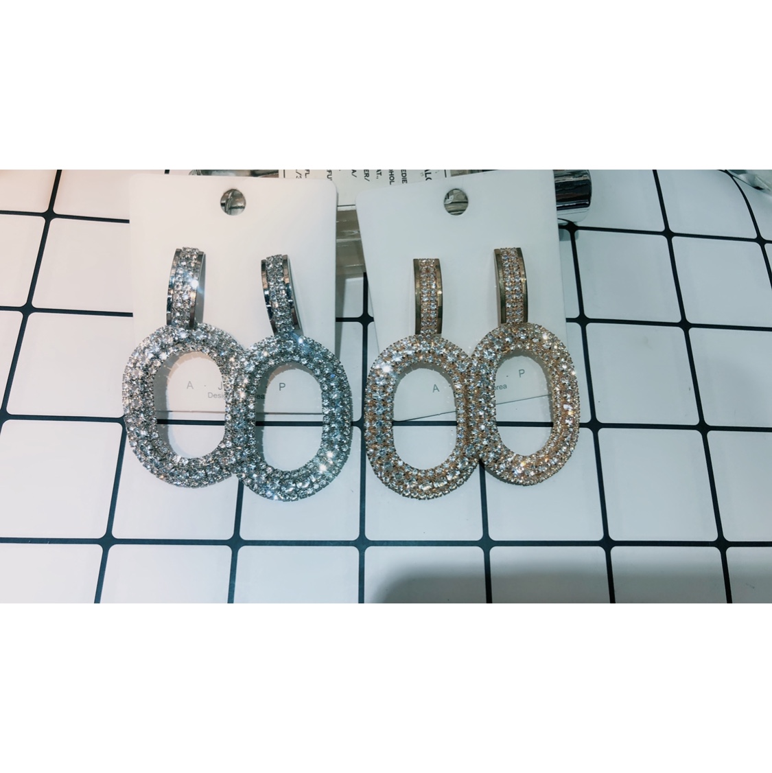 Nude diamond earrings Gold 38
