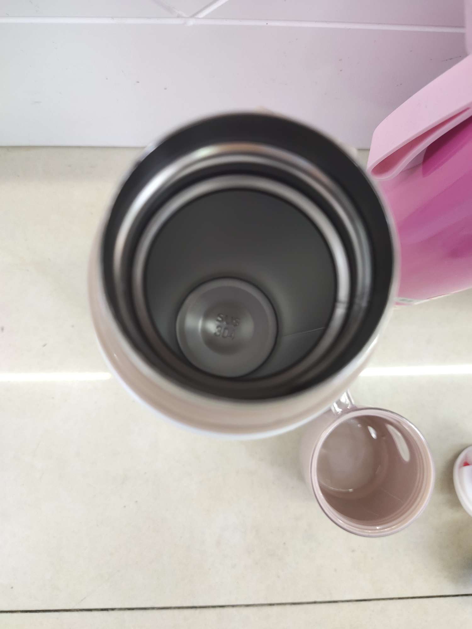 Z66-500ml vacuum bullet cup, vacuum insulated cup, student cup, portable cup, stainless steel outdoor leisure and travel water cup details Picture