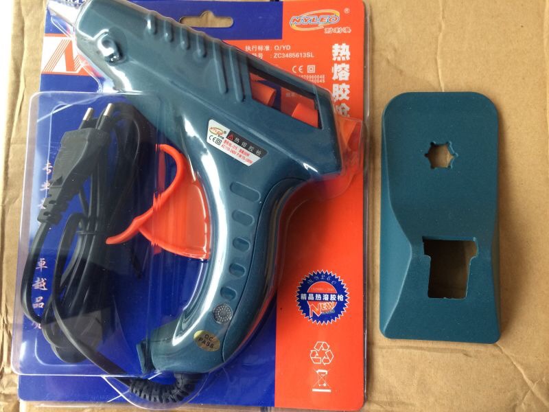 60w墨绿色带底座大胶枪产品图