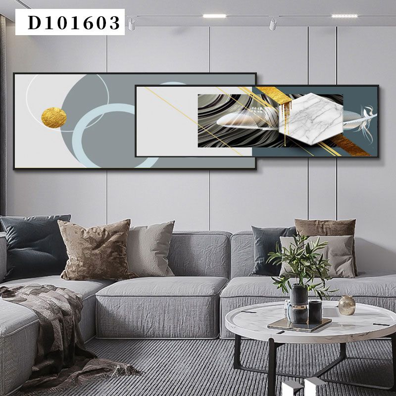 铝合金晶瓷晶贝抽象叠加床头画4️⃣详情图1