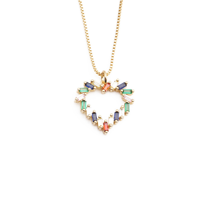 New copper-plated real gold exaggerated Devil's Eye necklace for women from Amazon, Europe and America detail image 2