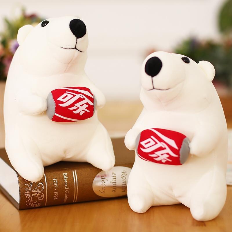 Wedding scattering dolls, wedding small dolls, 8-inch claw machine dolls, small plush toy dolls, polar bear 0801