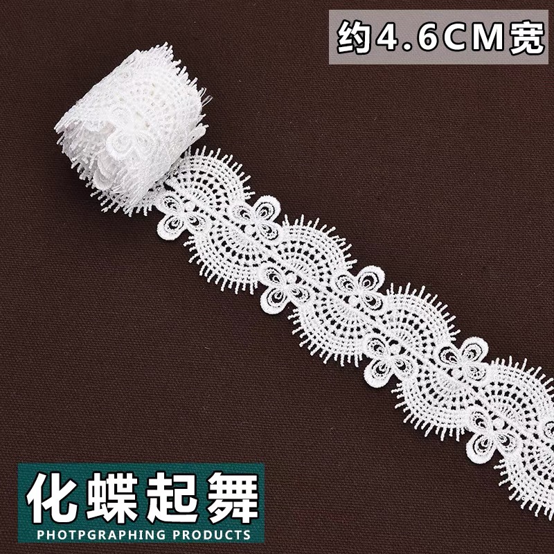 Lace accessories Clothing collars water soluble cuffs decorative fringe skirt diy wide lace lace fabric 15