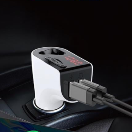 Car charger Car phone charger Fast charge with cable car charger Flash charge USBBG-14