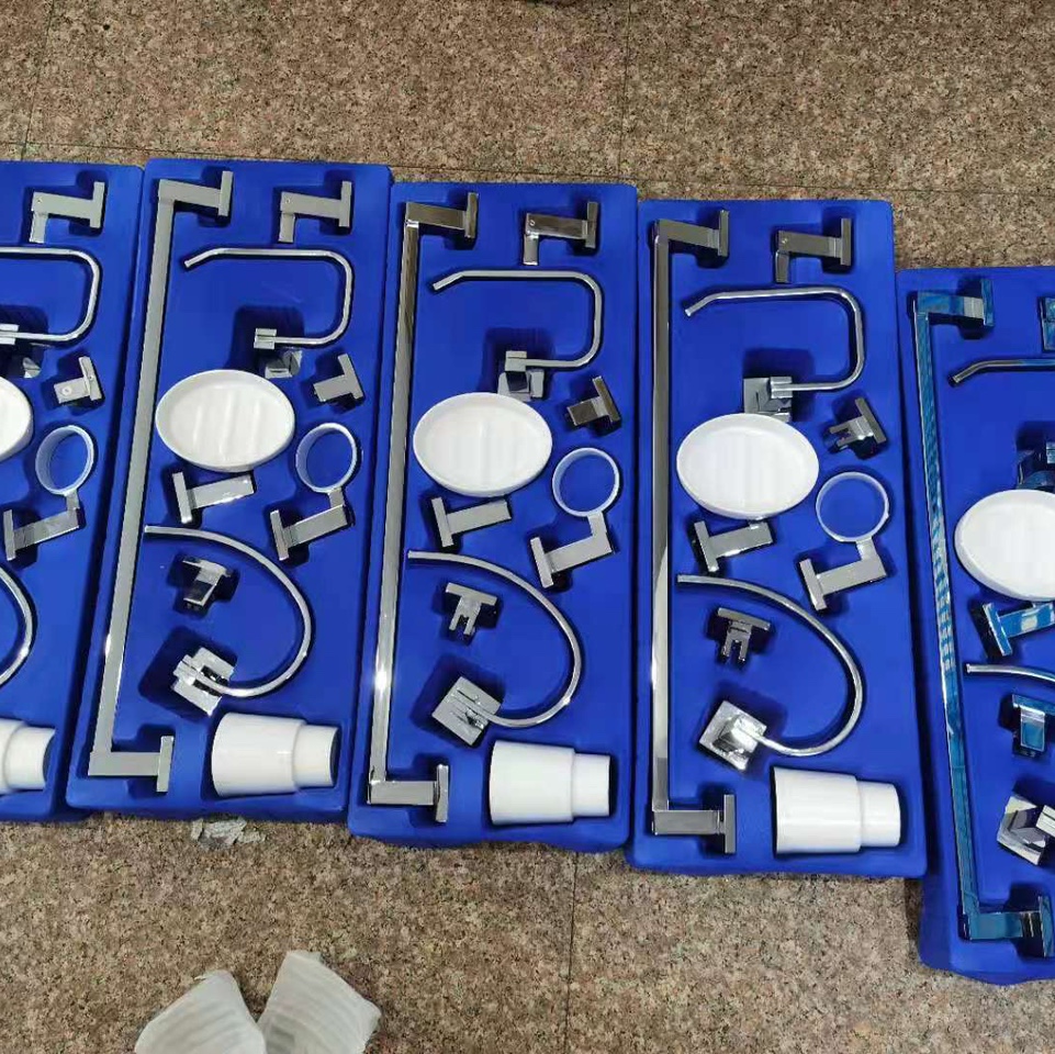 Bathroom storage set, six-piece set full figure