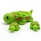 塘胶戏水玩具16公分一大三小母子乌龟图