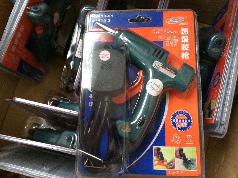 英式三插20w小胶枪墨绿色产品图