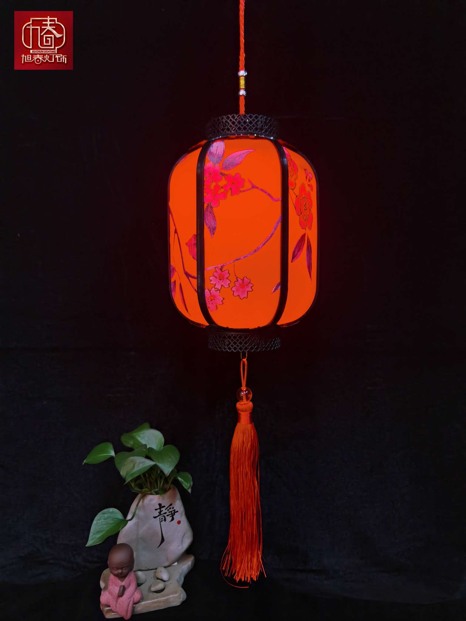 Antique-style lamp battery portable music decoration stage setting Item Picture