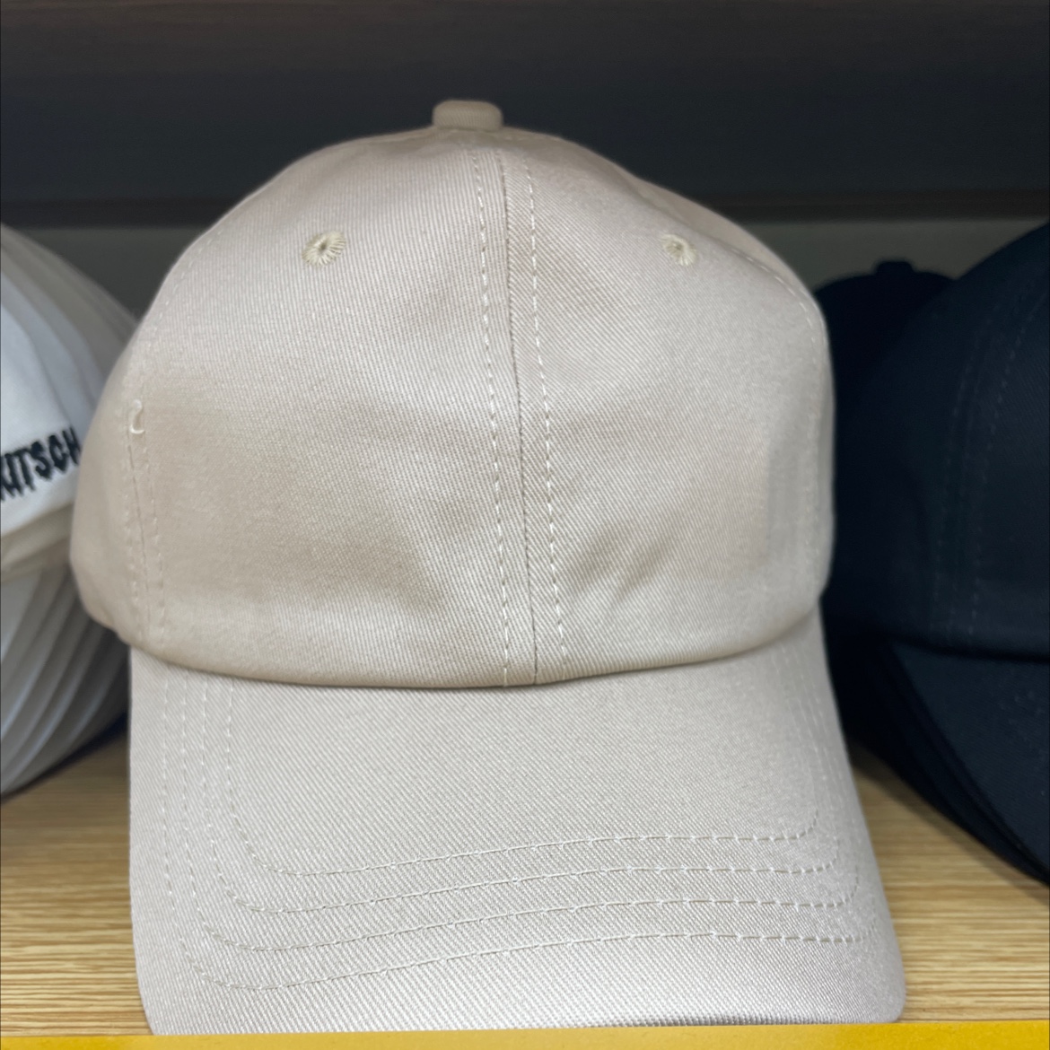 Red Eight hat factory spring and summer new ins trend people khaki fashion pure cotton sunscreen duck tongue baseball cap thumbnail