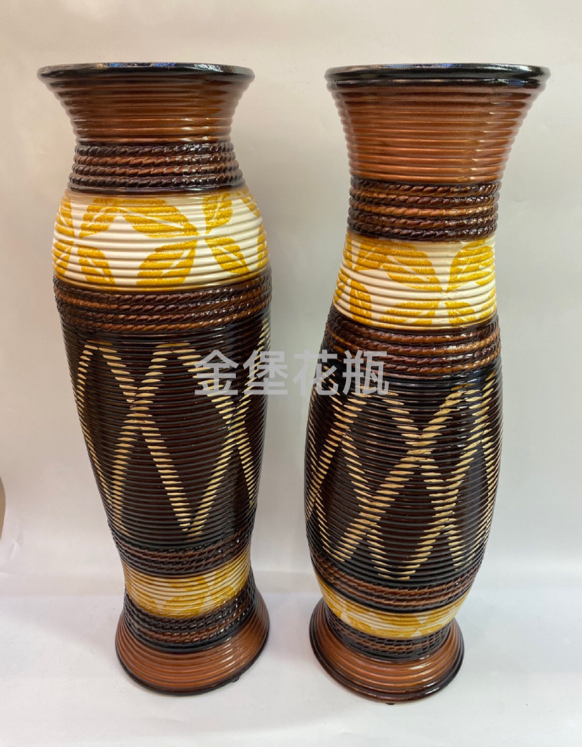 60公分陶瓷花瓶 客厅落地摆件家居 装饰摆件花瓶  0772店 金堡花瓶 详情图1
