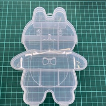 Square box bow tie bear 🐻
