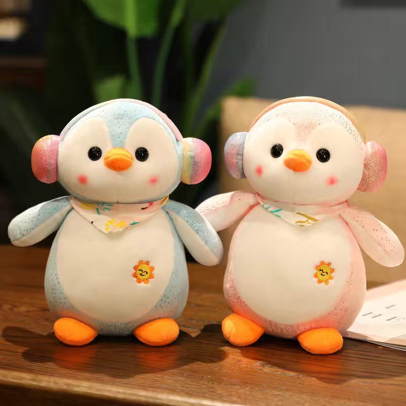 Wedding doll doll Cute tiger pig wedding doll 8 inch claw machine doll plush toy action figure star Penguin