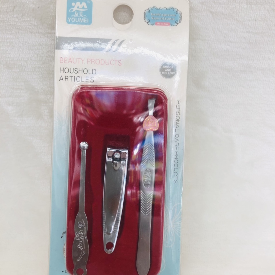 A060 Small Tweezers Plucking Eyebrow Clip Eyebrow Trimming False Eyelashes Eyebrow Trimmer Small Scissors Set