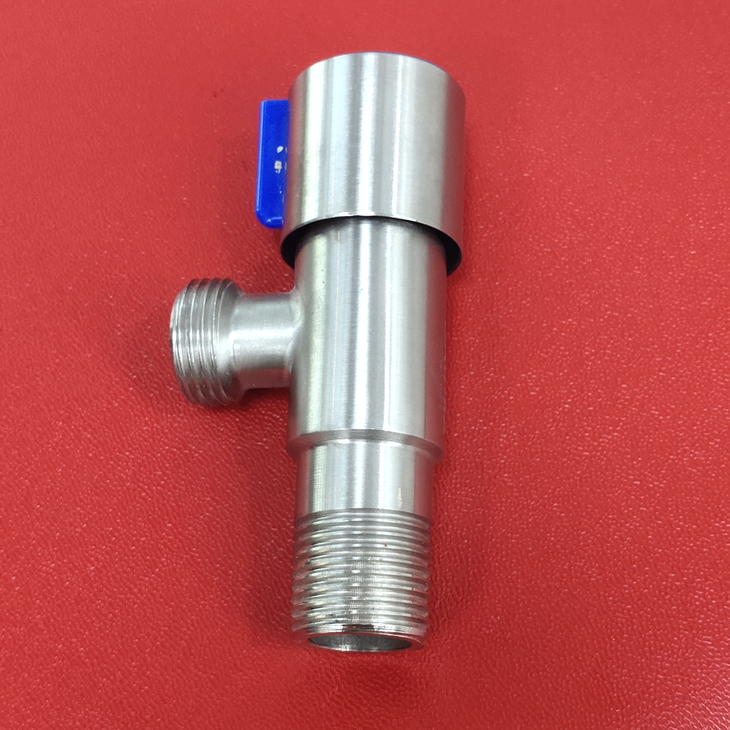 家用不锈钢三角阀燃气自闭阀安全煤气阀马桶水箱配件耐用防漏水开关