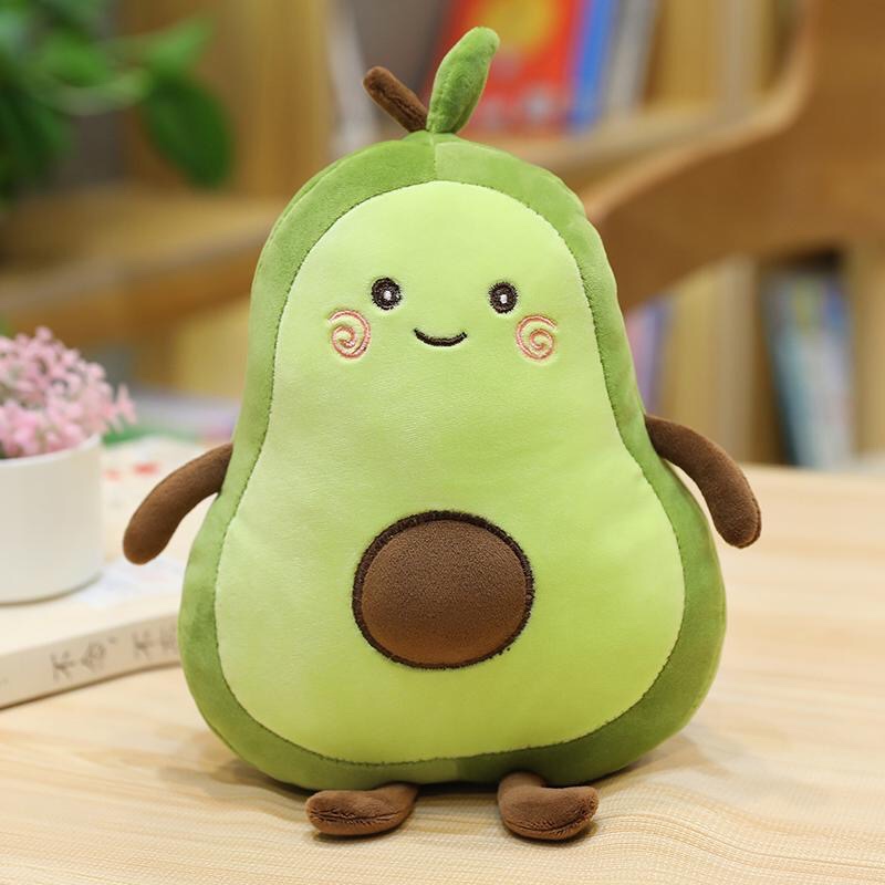 Wedding throwing dolls, wedding small dolls, 8-inch claw machine dolls, small plush toy figurines, avocado 0801