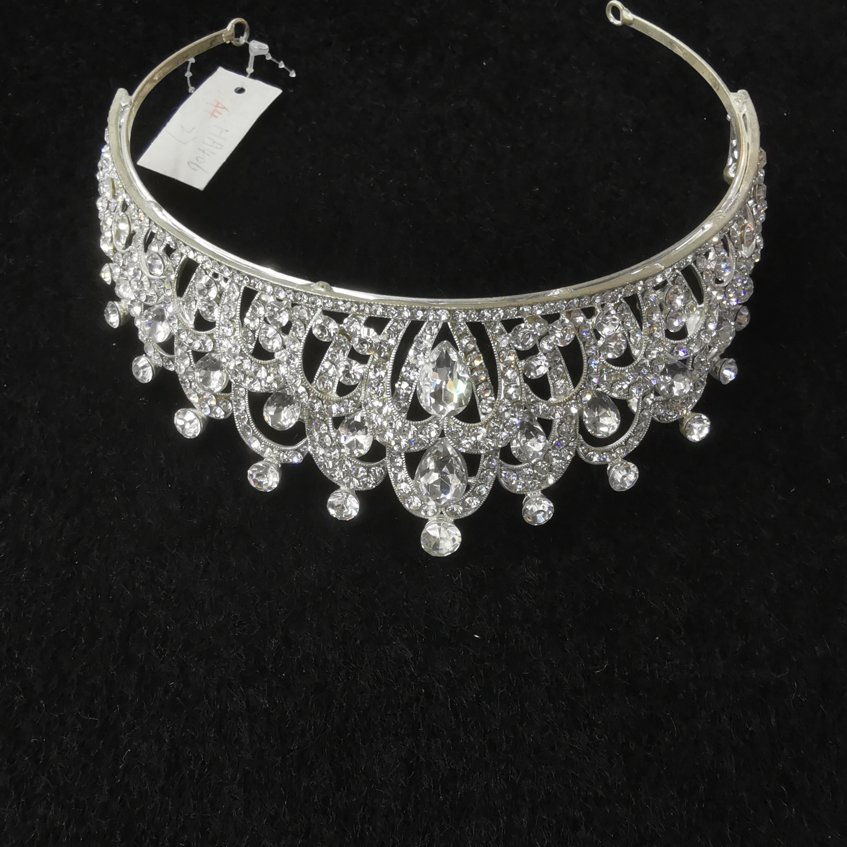 Korean Crown headdress 2021 new Korean ornament hair ornament crown wedding wedding accessories Shiwen
