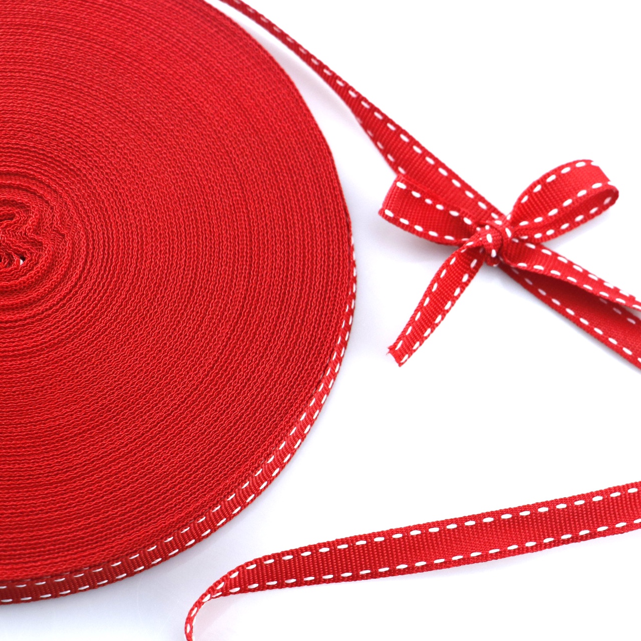 1.5cm polyester red jumper ribbon 58#