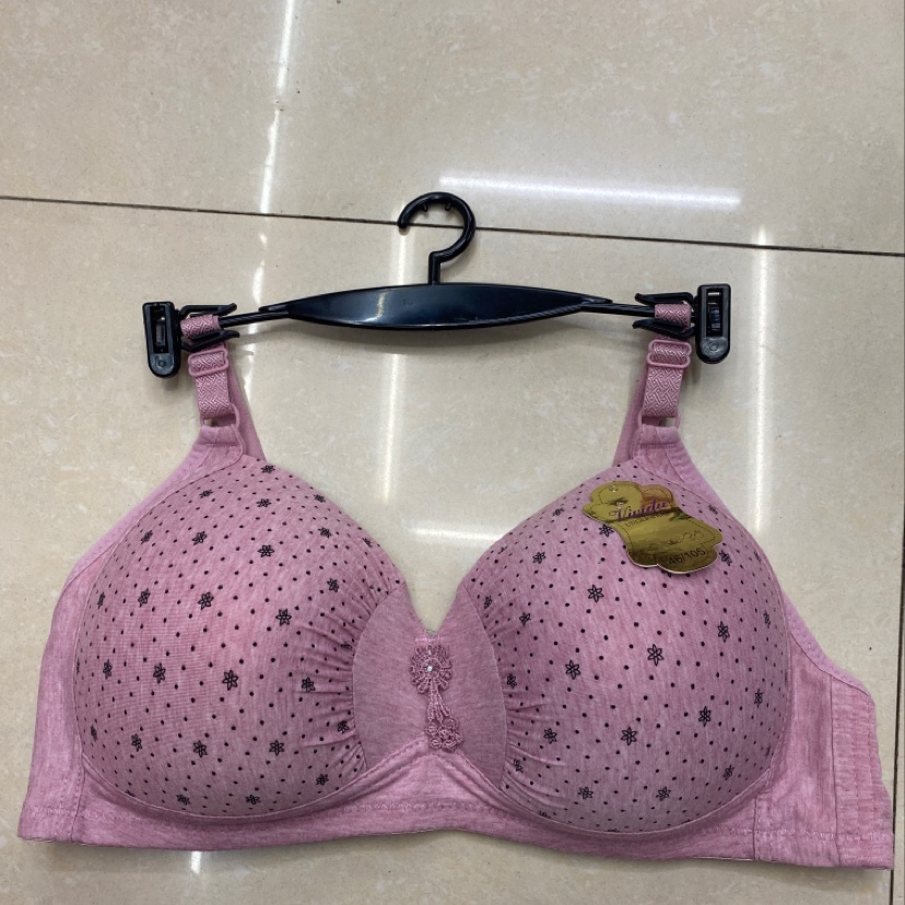 Printed bra no trace no underwire underwear comfortable breathable foreign trade thumbnail