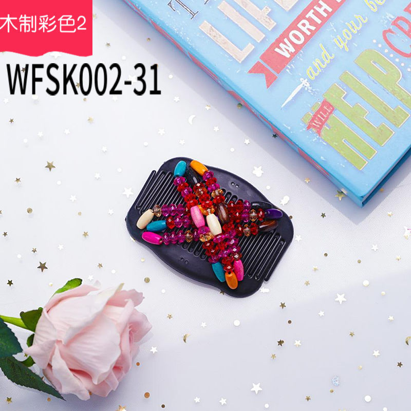 FLY141 Hair clips, Korean style accessories, hair curlers, versatile hair combs, magic headwear, crystal pearl hair clips, Korean magic combs detail image 4