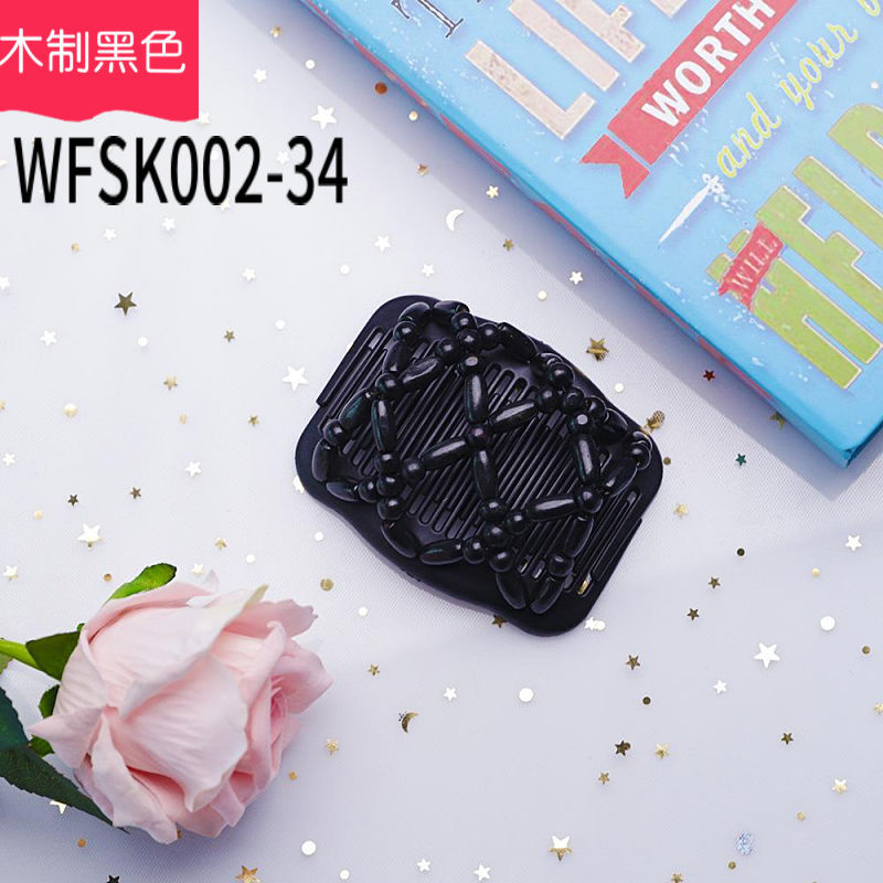 FLY141 Hair clips, Korean style accessories, hair curlers, versatile hair combs, magic headwear, crystal pearl hair clips, Korean magic combs Application Scenario
