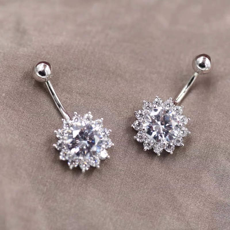 佳倩Bodypiercing肚脐钉脐环防过敏医用钢时尚穿刺饰品欧美性感女神个性女韩版流行产品图