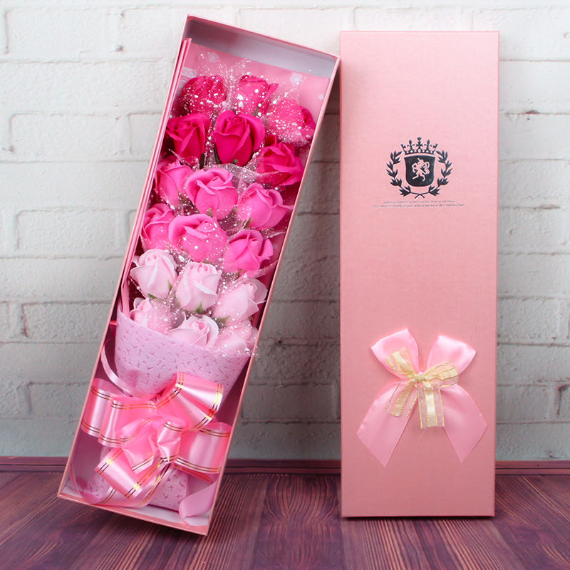 The wedding flower craft gift box is beautiful 34