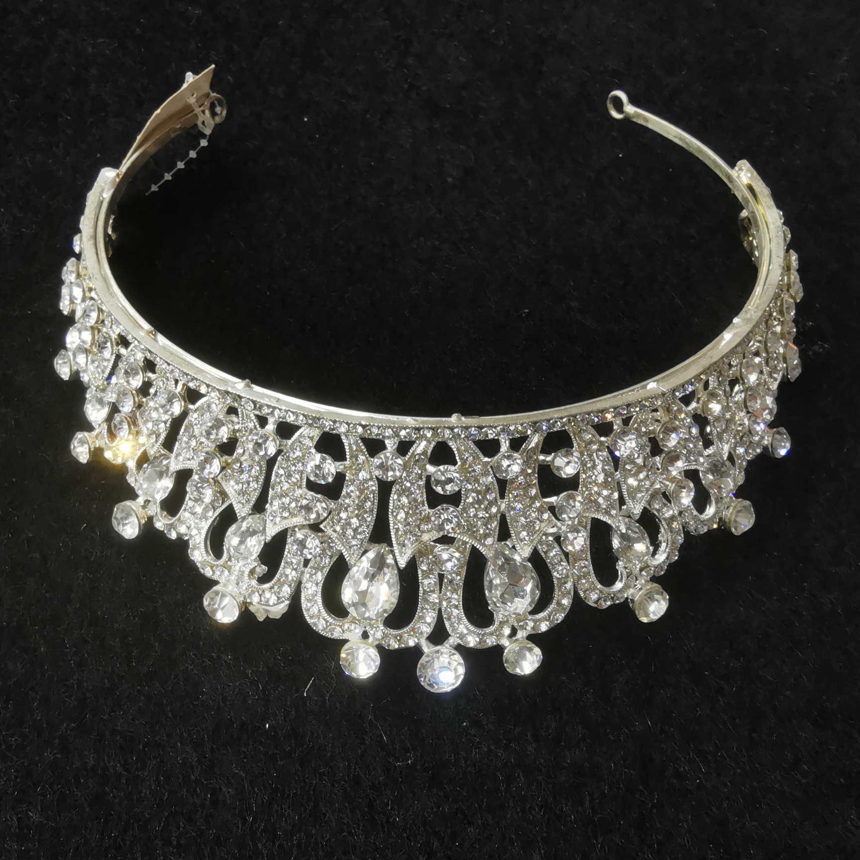 Crown Tiara for adult bride Atmospheric Wedding Tiara Wedding Dress Accessories Princess birthday headband