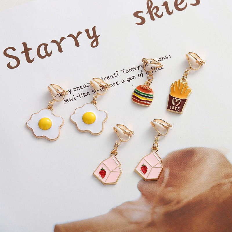 Stud earrings C75