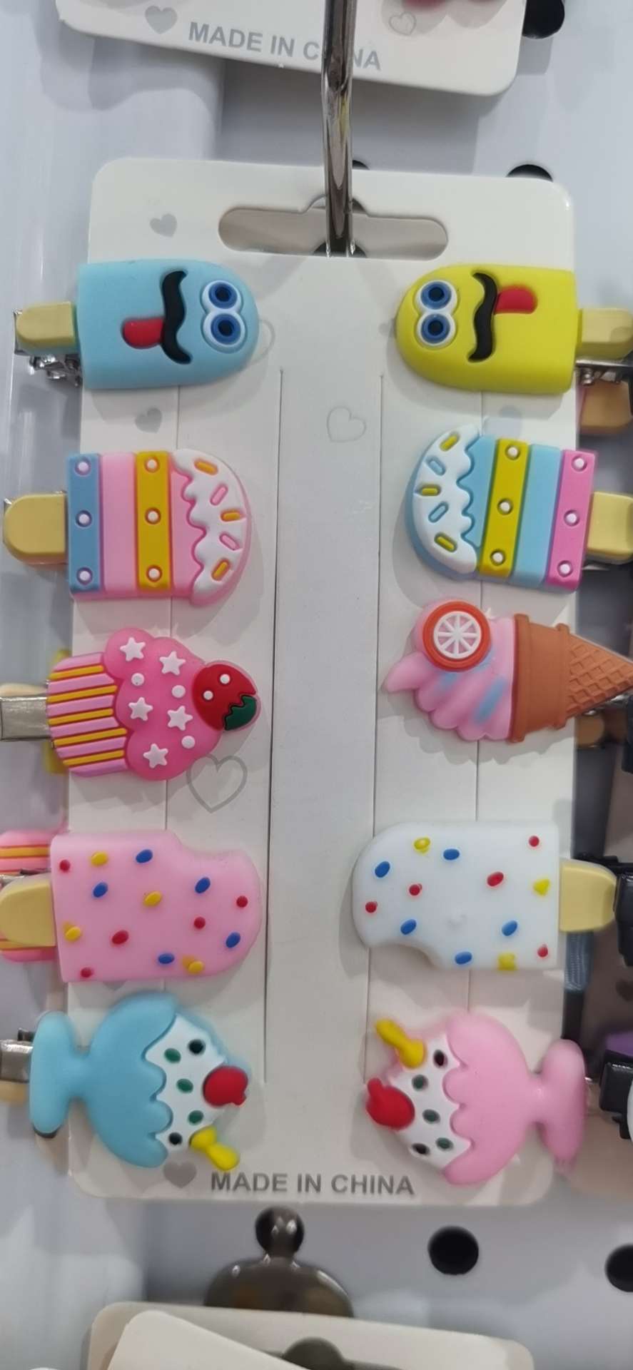 Children's Soft Glue Little Girl Cute Hair Clip details Picture