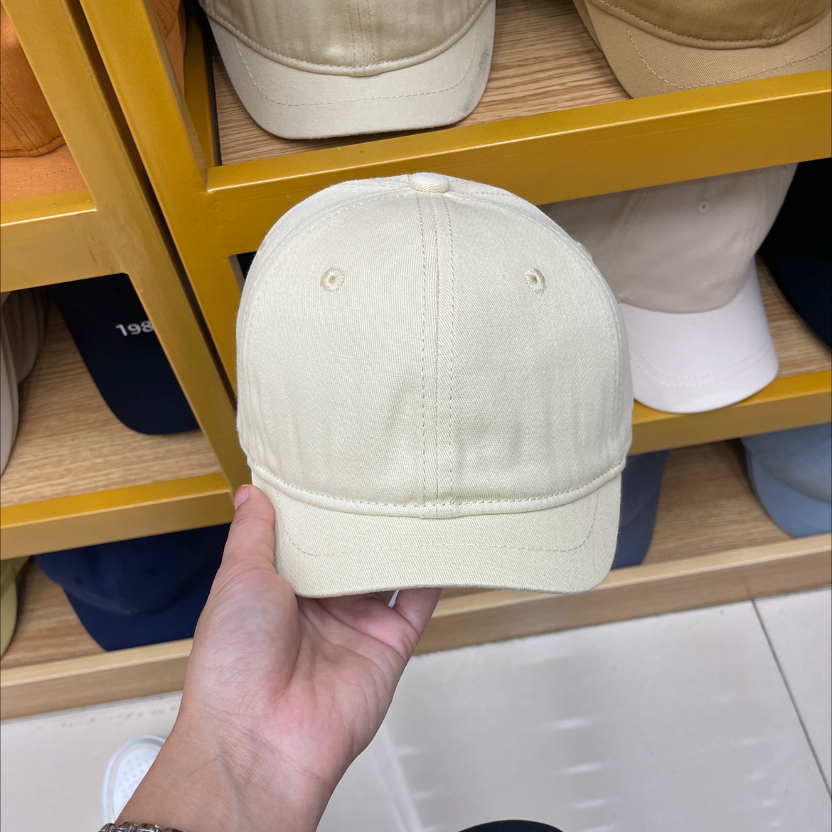 Red eight hat factory, 2021 explosive four seasons general all-in-one male and female pure cotton material thumbnail