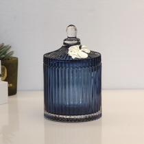 New glass storage jar home accessories