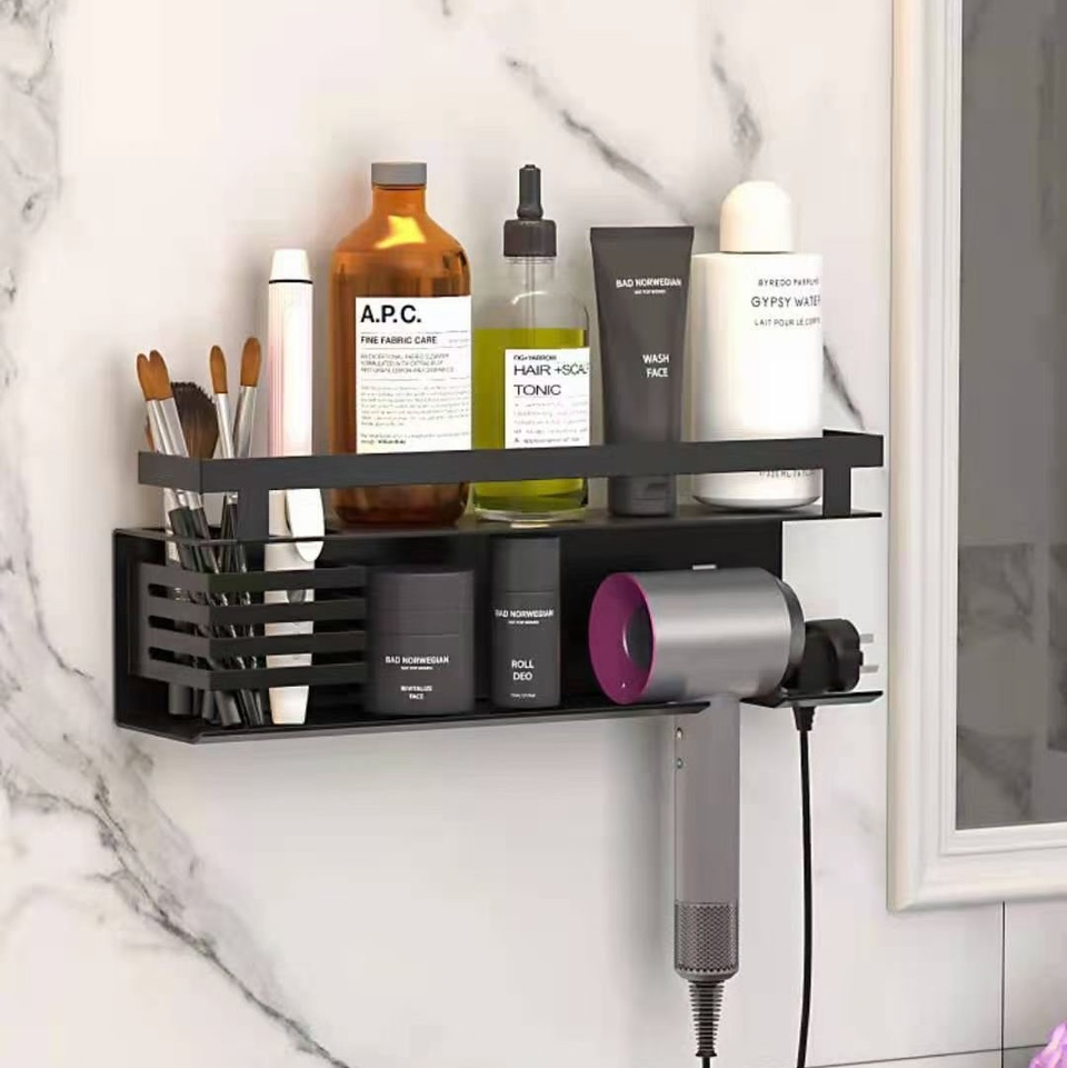Hair dryer rack full figure