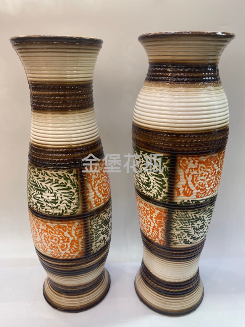 60公分陶瓷花瓶 客厅落地摆件家居 装饰摆件花瓶  0772店 金堡花瓶 详情图3
