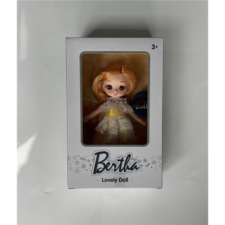 YN1004H  6寸关节3D眼睛精品娃娃配眼镜/实身