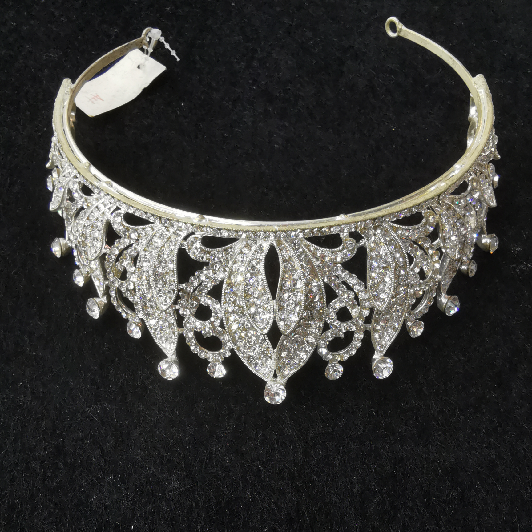 Crown headpiece for adult bride atmospheric wedding crown new Korean style