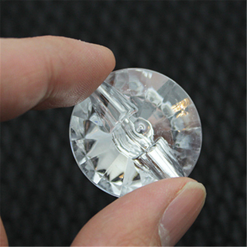Acrílico satélite cristal transparente ojo oscuro hebillas textiles para el hogar cojín de sofá hebillas especiales Application Scenario