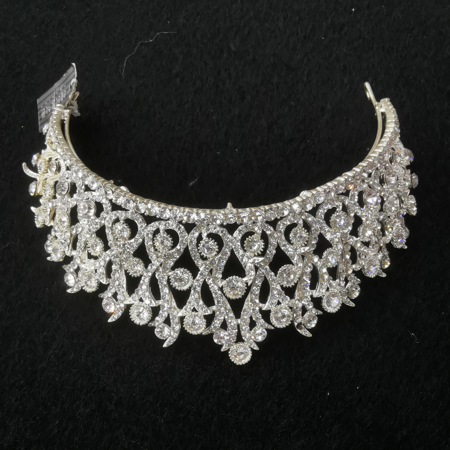 Crown Korean wedding tiara Flash diamond Princess Crown wedding veil dress