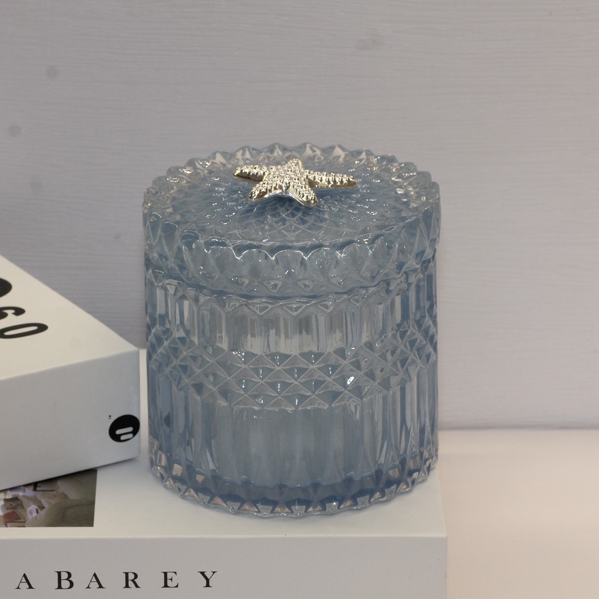 Glass jewelry box jewelry display 008