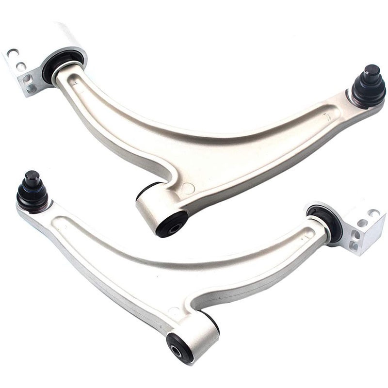 The control arm of the car swings its arm