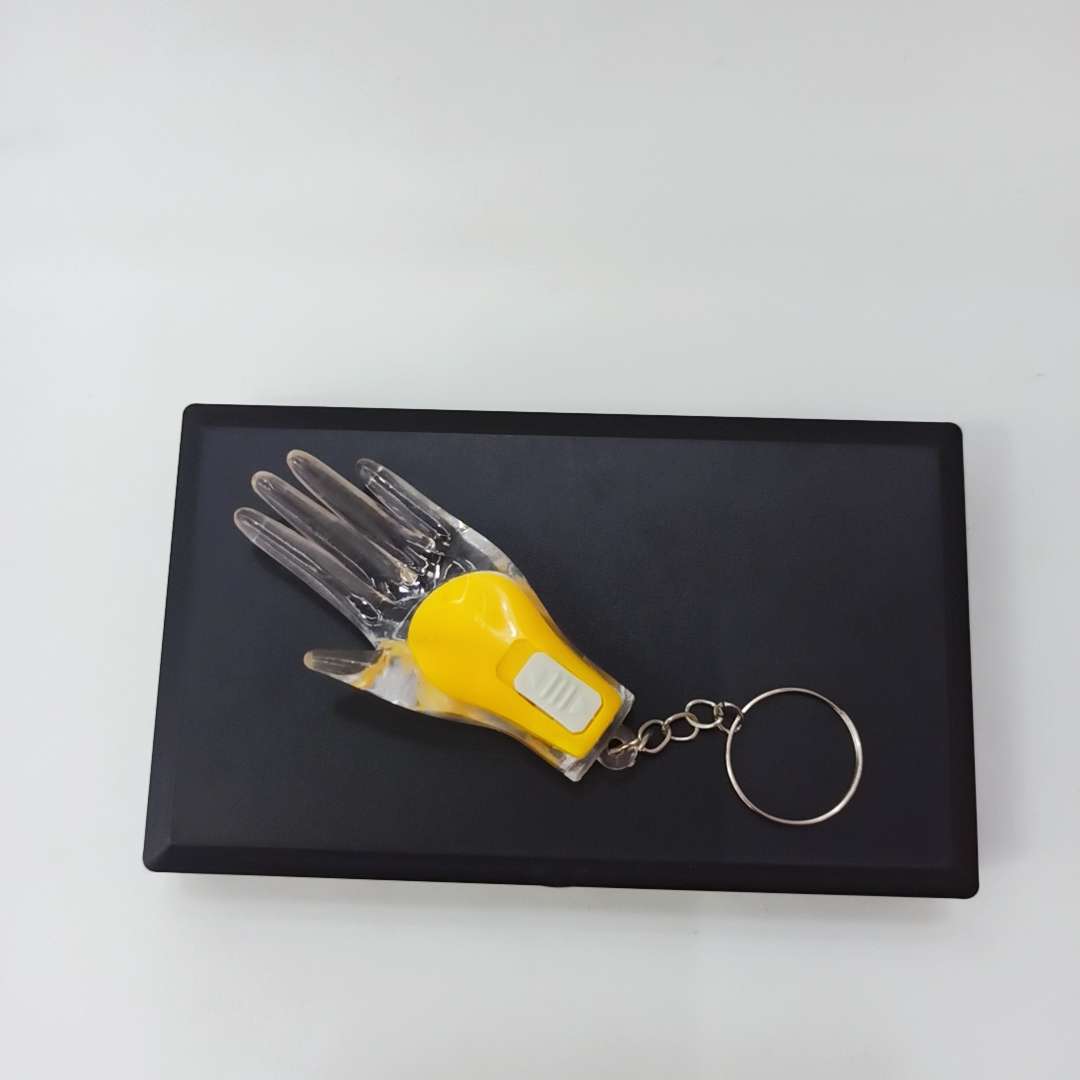 Keychain light flashing women's hand small gift event giveaway factory direct sales glowing toy keychain light High electronic toy 1 details Picture