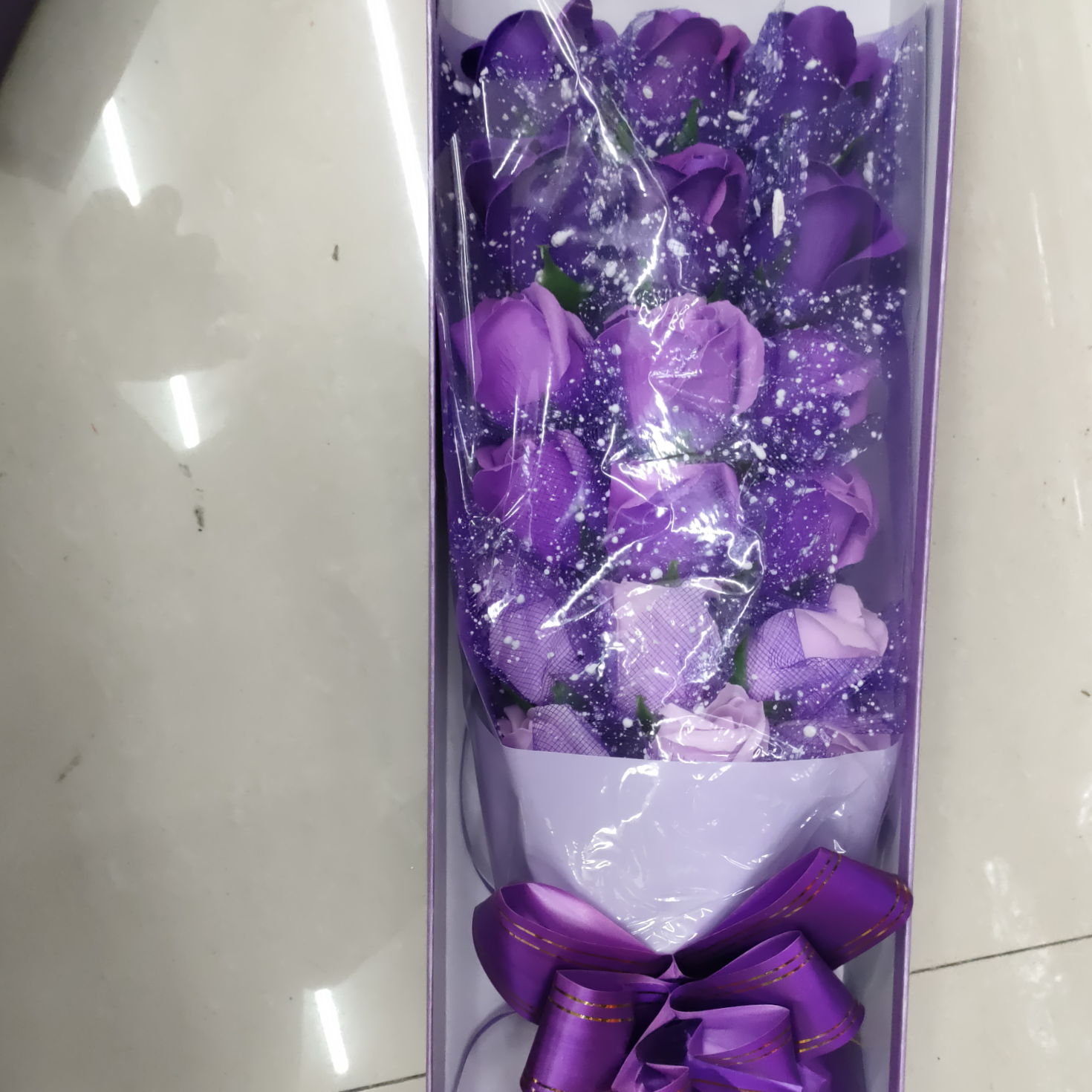 The wedding flower craft gift box is beautiful 12