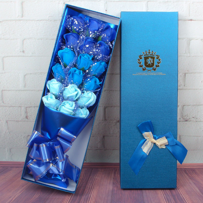 The wedding flower craft gift box is beautiful. 35
