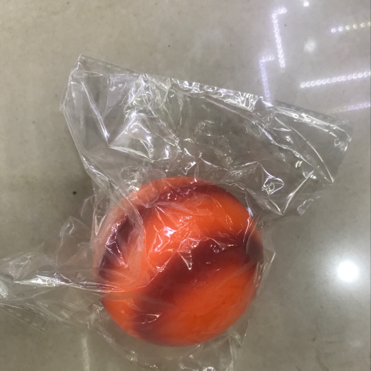 8 cm rainbow ball orange