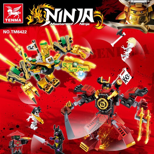 TM6422 New Ninja 158/201 PCS, color box