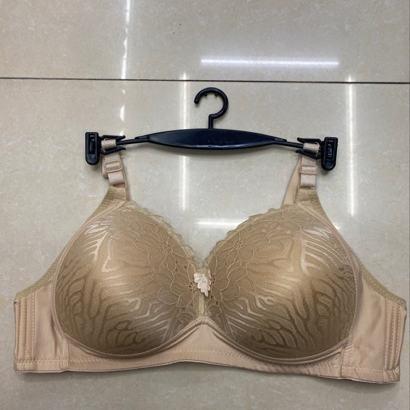 Large lace lace large size bra no trace no underwire underwear comfortable breathable foreign trade thumbnail