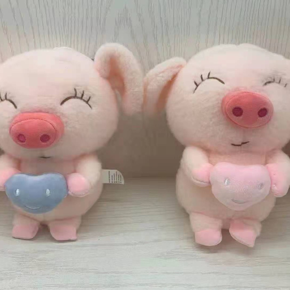 Wool hugging pig pig